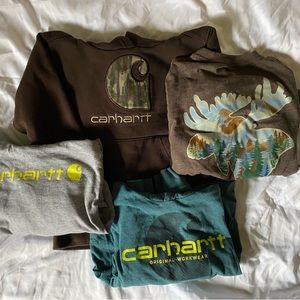 Carhartt Boys Hoodie & Long Sleeves